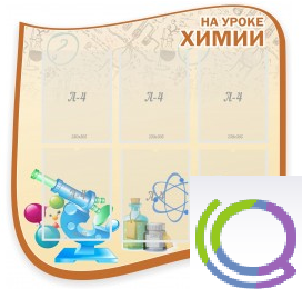 Стенд "На уроке химии" (вариант 2) - «globural.ru» - Екатеринбург