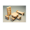 Игровой набор Фребеля "Мебель для кукольного домика" - «globural.ru» - Екатеринбург