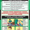 ОБЖ Правила оказания первой медицинской помощи (комплект таблиц) - «globural.ru» - Екатеринбург