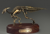 Модель скелета динозавра Parasaurolophus  - «globural.ru» - Екатеринбург