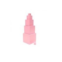 Розовая башня (упрощенная) 5 кубиков - «globural.ru» - Екатеринбург