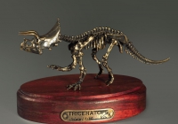 Модель скелета динозавра Triceratops - «globural.ru» - Екатеринбург