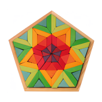 Набор для творческого конструирования орнамент в пятиугольнике "Лилия" - «globural.ru» - Екатеринбург