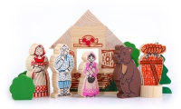Комплект игрушек для сказкотерапии "Маша и медведь" - «globural.ru» - Екатеринбург
