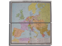 Учебная карта "Европа с 1815 - 1849 г.г." 1180*1070 мм (матовое, 2-стороннее лам.) - «globural.ru» - Екатеринбург