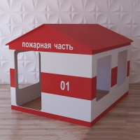 Детский игровой домик «Пожарная служба» - «globural.ru» - Екатеринбург