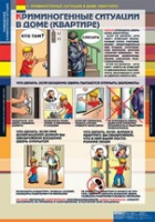 ОБЖ Поведение в криминогенных ситуациях (комплект таблиц) - «globural.ru» - Екатеринбург
