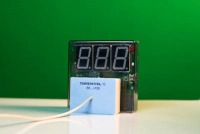 Датчик температуры с независимой индикацией (термометр демонстрационный) - «globural.ru» - Екатеринбург