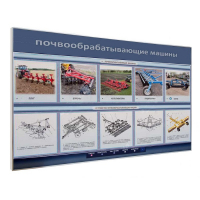 Электрифицированный светодинамический стенд «Почвообрабатывающие машины» - «globural.ru» - Екатеринбург