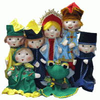 Набор перчаточных кукол к сказке "Царевна - лягушка" - «globural.ru» - Екатеринбург
