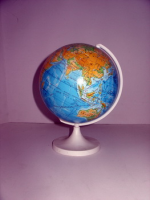 Глобус физический Земли D=150 мм (раздаточный) - «globural.ru» - Екатеринбург
