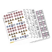 Набор этикеток самоклеющихся (общий) - «globural.ru» - Екатеринбург