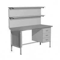 Стол лабораторный демонстрационный с надстройкой  - «globural.ru» - Екатеринбург