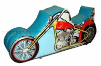 Напольная игрушка "Мотоцикл" с шелкографией (ВИК) - «globural.ru» - Екатеринбург