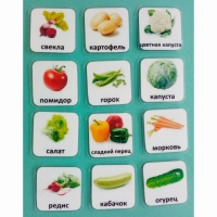 Набор карточек "Овощи" - «globural.ru» - Екатеринбург