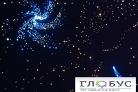 Напольный фибероптический ковер Звездное небо 1,45х1м 75 звезд в комплекте со светогенератором - «globural.ru» - Екатеринбург