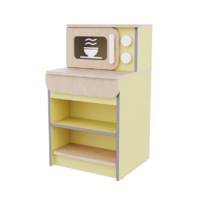 Модуль с микроволновкой из коллекции «НЕГА» (желтый) - «globural.ru» - Екатеринбург