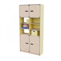 Рабочий стеллаж для воспитателя из коллекции «НЕГА» (цвет желтый) - «globural.ru» - Екатеринбург