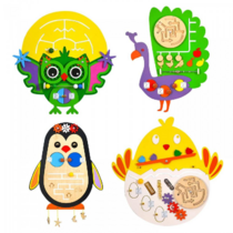 Тактильно-развивающий набор панелей «Птицы» - «globural.ru» - Екатеринбург