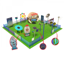 Космическая площадка (комплект Про плюс) - «globural.ru» - Екатеринбург