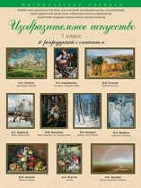 Набор репродукций "Изобразительное искусство" 1 класс (10 репродукций) - «globural.ru» - Екатеринбург