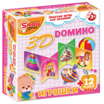 Комплект развивающих игр 3-5 лет. 3D домино (3-5 лет) - «globural.ru» - Екатеринбург