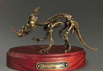 Модель скелета динозавра Styracosaurus - «globural.ru» - Екатеринбург