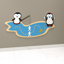 Бизиборд «Пингвины-рыбаки» - «globural.ru» - Екатеринбург