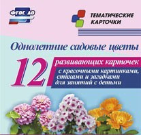 Тематические карточки "Однолетние садовые цветы" - «globural.ru» - Екатеринбург