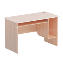 Стол преподавателя компьютерный 900х600х760 (бук/белый) - «globural.ru» - Екатеринбург