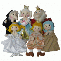 Набор перчаточных кукол к сказке "Спящая красавица" - «globural.ru» - Екатеринбург