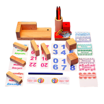 Игровой набор Фребеля "Календарь настольный" - «globural.ru» - Екатеринбург