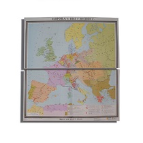 Учебная карта "Европа с 1815 - 1849 г.г." 1180*1070 мм (матовое, 2-стороннее лам.) - «globural.ru» - Екатеринбург