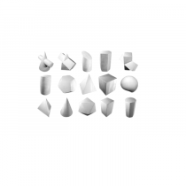 Комплект гипсовых моделей геометрических тел  - «globural.ru» - Екатеринбург