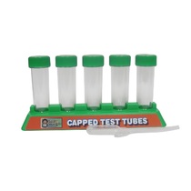 Комплект пробирок на подставке 5 штук - «globural.ru» - Екатеринбург