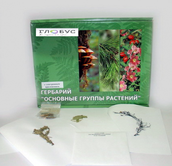 Гербарий Основные группы растений (52 вида) - «globural.ru» - Екатеринбург