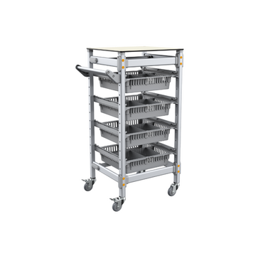 Тележка 1-секционная для учебных наборов и цифровых лабораторных комплексов SenseDisc - «globural.ru» - Екатеринбург