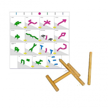 Игровой набор "Городки" - «globural.ru» - Екатеринбург