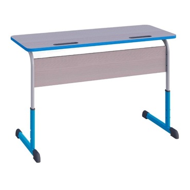 Парта двухместная Smarty Key с полиуретановой кромкой регулируемая по высоте - «globural.ru» - Екатеринбург
