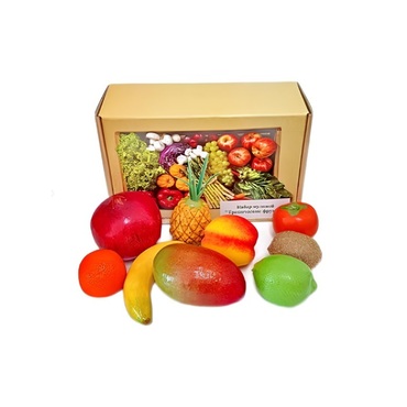 Набор муляжей тропических фруктов - «globural.ru» - Екатеринбург