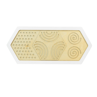 Декоративная тактильная панель «Рельефные круглые формы» - «globural.ru» - Екатеринбург