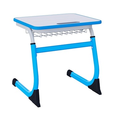 Парта одноместная Smarty с полиуретановой кромкой регулируемая по высоте - «globural.ru» - Екатеринбург