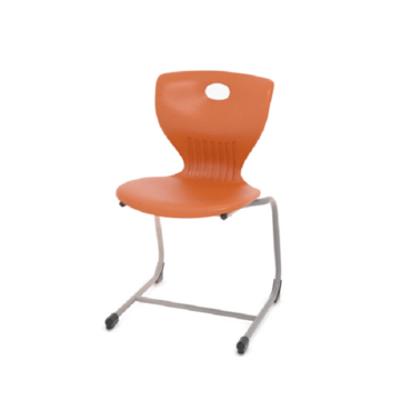 Стул ученический аудиторный c C-образными ножками 6 гр.р. - «globural.ru» - Екатеринбург