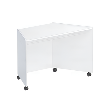 Стол-трапеция корпусной (белый) - «globural.ru» - Екатеринбург