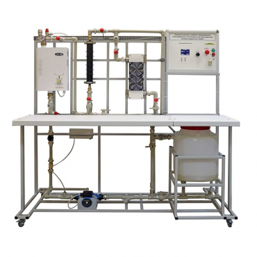 Комплект учебного оборудования "Исследование теплопередачи при вынужденном течении жидкости в трубе при ее охлаждении в условиях естественной конвекции" - «globural.ru» - Екатеринбург