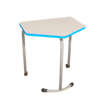 Стол модульный трапециевидный Flexy с полиуретановой кромкой - «globural.ru» - Екатеринбург