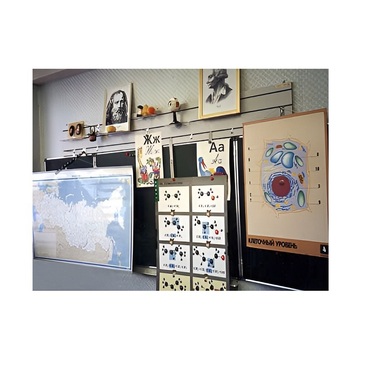 Панель демонстрационная над классной доской - «globural.ru» - Екатеринбург