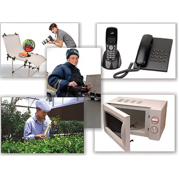 Набор предметных картинок "Бытовая техника. Профессии" - «globural.ru» - Екатеринбург