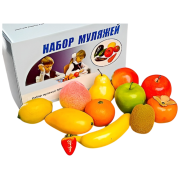 Набор муляжей фруктов 12 штук - «globural.ru» - Екатеринбург