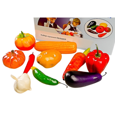 Набор муляжей овощей 10 штук - «globural.ru» - Екатеринбург